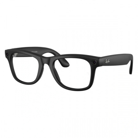 Купить Умные очки Ray-Ban Smart Glasses Wayfarer Shiny Matte Black / Transitions Graphite Green, RW4008, с автозатемнением, размеры M и L в Тольятти