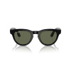 Умные очки Ray-Ban Smart Glasses Headliner Shiny Black /Polar G15 Green, RW4009, размер М